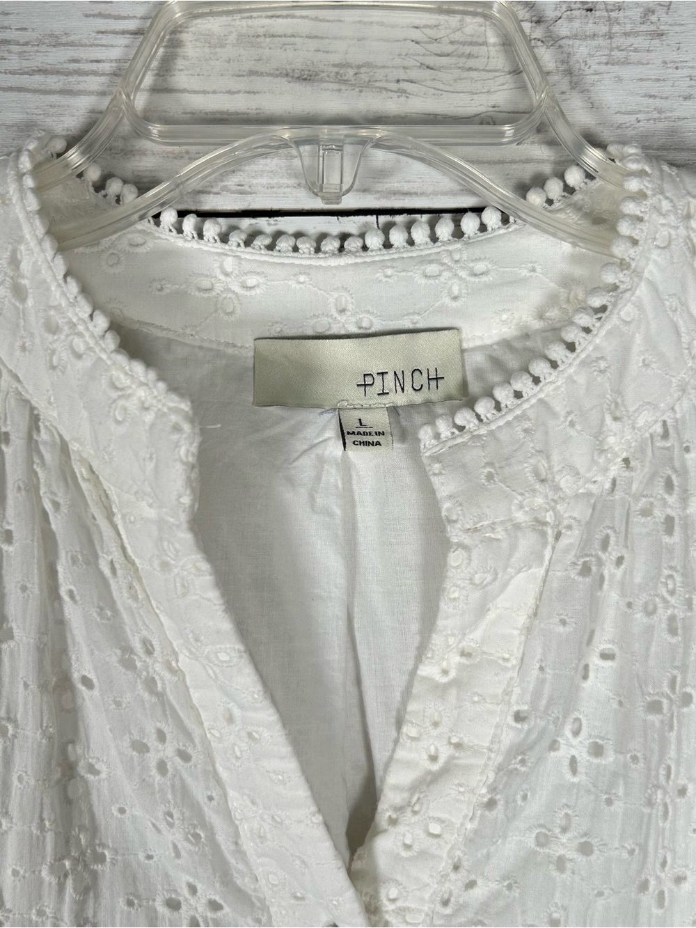 Pinch Eyelet Tiered Puff Sleeve Dress White L
In excellent clean condition - Picture 4 of 9